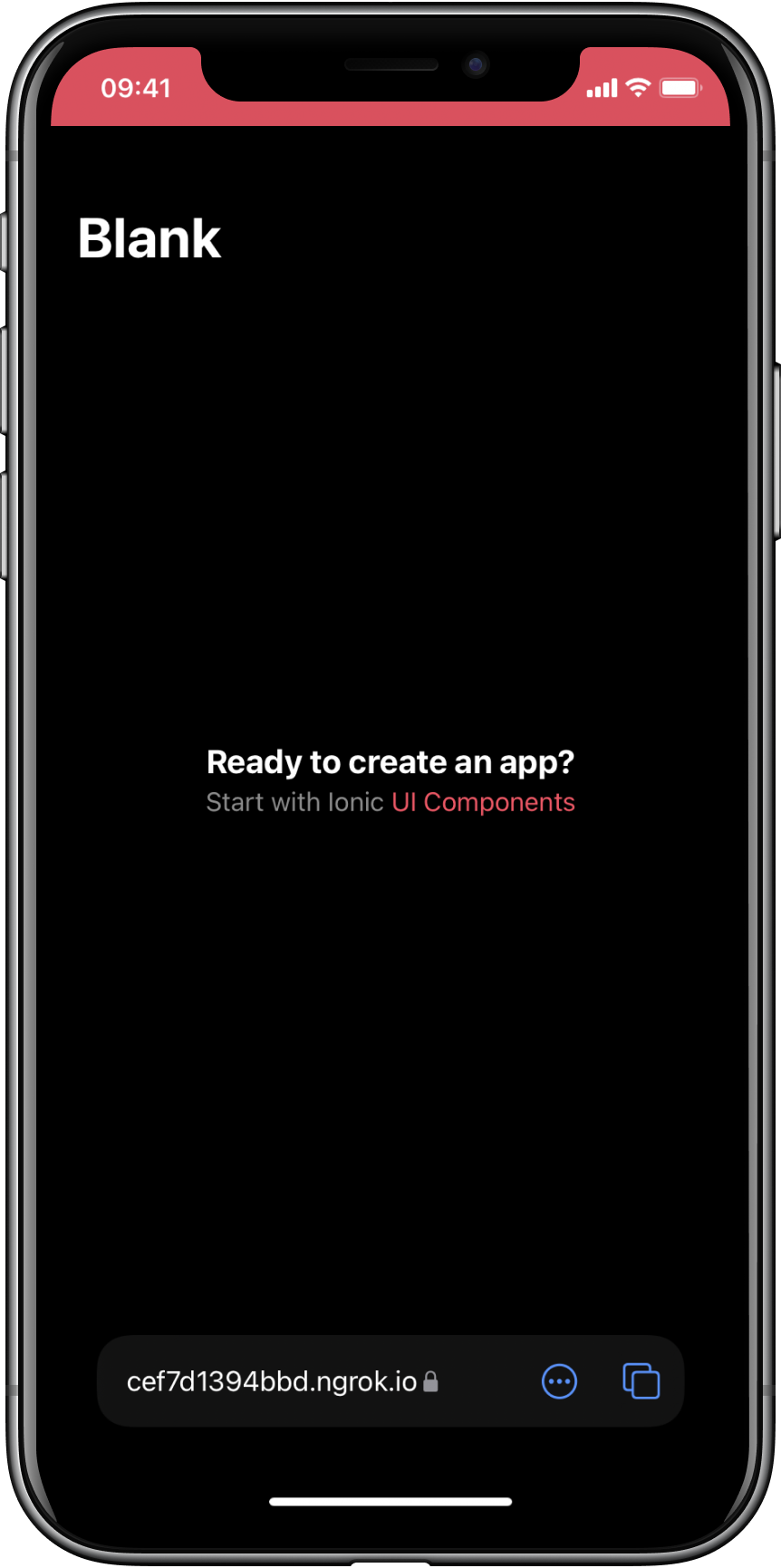 Dark Mode Theme Color The dark mode theme color in a browser interface.